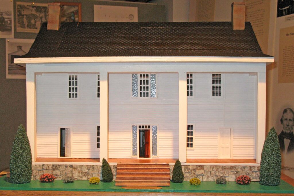 A model of a house